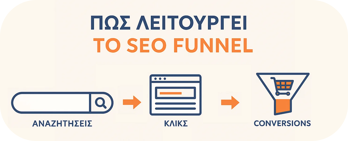 Πώς λειτουργεί το SEO Funnel